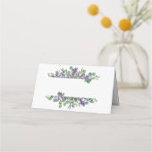 Lavender Eucalyptus Elegant Wedding (Achterkant)