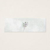 Lavender Eucalyptus Wedding RSVP Online Kaart (Achterkant)