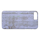 Lavender Faux Wood Texture iPhone 7 PLUS Coque (Dos (Horizontal))