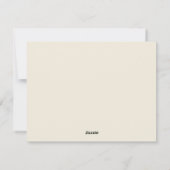 Lavender  feestdagenkaart (Achterkant)