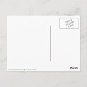 Lavender Field Briefkaart (Achterkant)