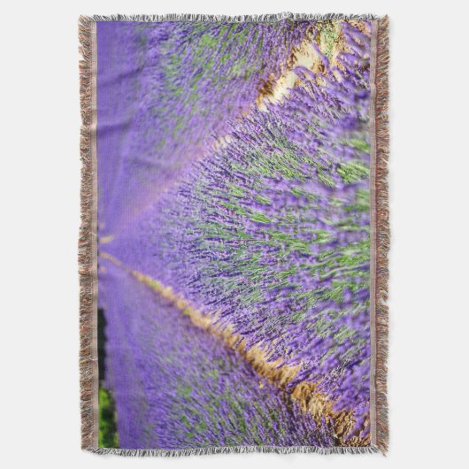 Lavender Field Deken (Voorkant Verticaal)