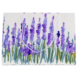 Lavender Field Gift Bag Groot Cadeauzakje