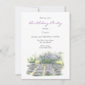 Lavender Field Kaart (Voorkant)