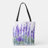 Lavender Field Tote Bag (Achterkant)