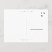 Lavender Fields France Waterverf Travel Briefkaart (Achterkant)