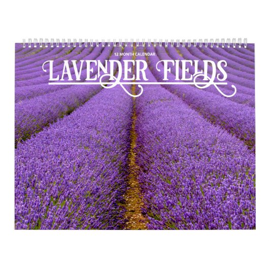 Lavender Fields Kalender (Hoes)
