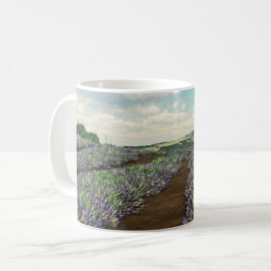 Lavender Fields Mug (Devant gauche)