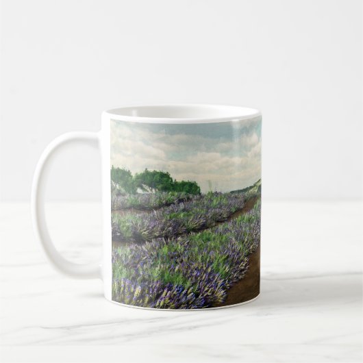 Lavender Fields Mug (Gauche)