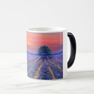 Lavender Fields op Sunset Magische Mok