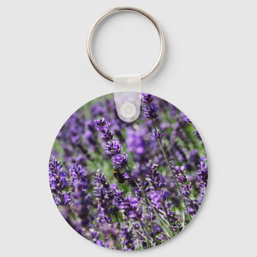 Lavender Fields Sleutelhanger (Voorkant)