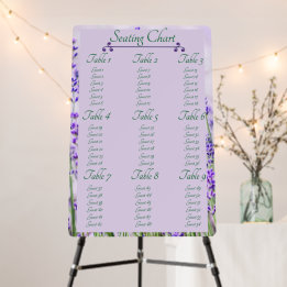 Lavender Fields Wedding Zitting Grafiek