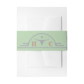 Lavender Fields Western Wedding Uitnodigingen Wikkel (Voorkant Voorbeeld)