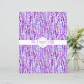 Lavender Fields Zeap Wrap (Staand voorkant)