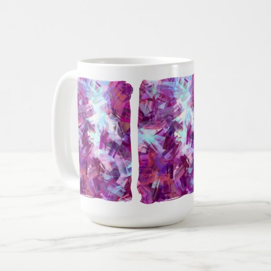 LAVENDER FLEURS CAFÉ MUG (Devant gauche)