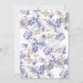 Lavender Floral Easter Brunch Invitation (Dos)