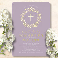 Lavender Floral Girls First Community