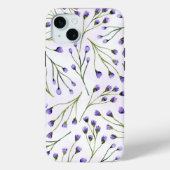 Lavender Floral iPhone / coque ipad (Verso)