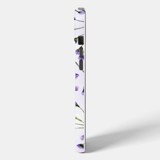 Lavender Floral iPhone / coque ipad (Verso / Gauche)