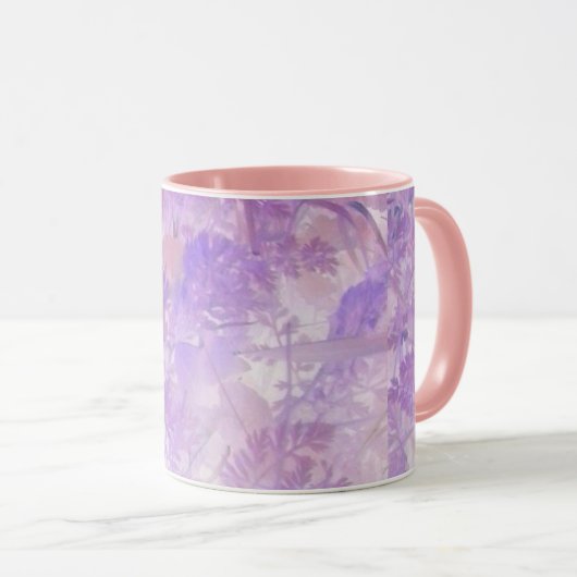 Lavender Floral Mok (Voorkant rechts)