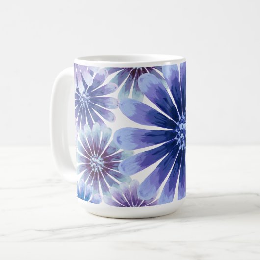 Lavender Floral Mug (Devant gauche)