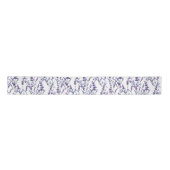 Lavender Floral on White Lint (Voorkant)