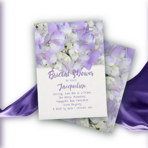 Lavender Floral Pre-Wedding Party Shower Kaart