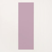  lavender Floral White Flowers Initialen Yogamat (Achterkant)