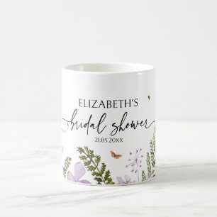 Lavender Florals Vrijgezellenfeest Party Gift Mok