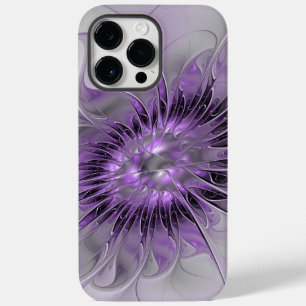 Lavender Flower Dream Modern Abstract Fractal Art Case-Mate iPhone 14 Pro Max Hoesje
