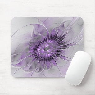 Lavender Flower Dream Modern Abstract Fractal Art Muismat