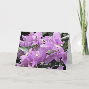 Lavender Flowers Bedankkaart
