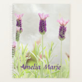Lavender Flowers Planner (Voorkant)