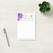Lavender Flowers Post-it® Notes (Kantoor)