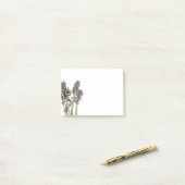 Lavender Flowers Post-it® notes (Op bureau)