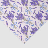 Lavender Flowers Tissuepapier (Detail)