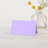 Lavender Folded Place Card (Voorkant)