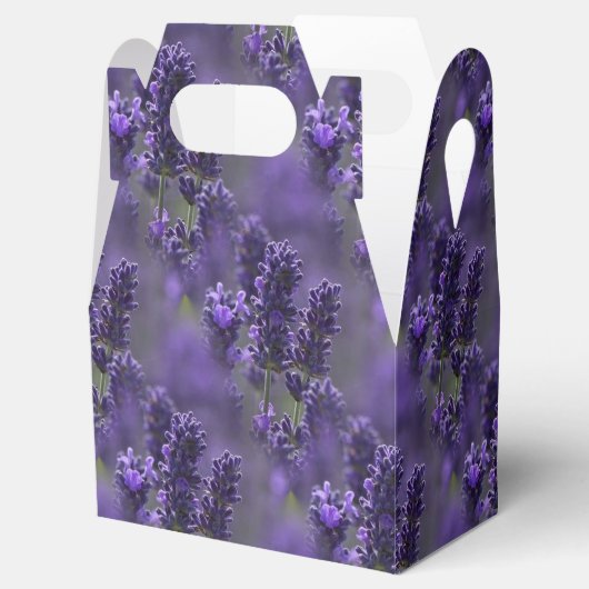 Lavender Gable Favor Box Bedankdoosjes (Geopend)