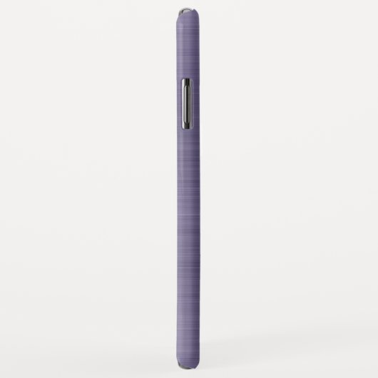 Lavender Gepersonaliseerd Metaal script geborsteld Case-Mate iPhone Case (Achterkant/rechts)