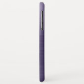 Lavender Gepersonaliseerd Metaal script geborsteld Case-Mate iPhone Case (Achterkant/links)