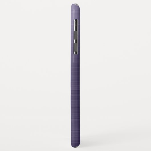 Lavender Gepersonaliseerd Metaal script geborsteld Case-Mate iPhone Case (Achterkant/links)