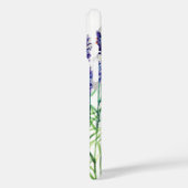 Lavender geschilderd met waterverven Case-Mate iPhone case (Achterkant / Links)