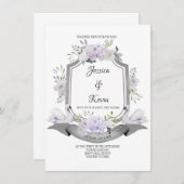 Lavender Gray Crest Swan Weddenschap (Voorkant / Achterkant)