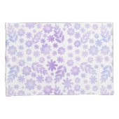 Lavender Hand Drawn Floral Pattern Kussensloop (Voorkant-Rechts)