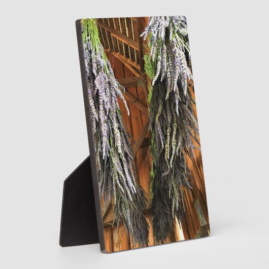 Lavender Hanging in een Barn Fotoplaat (Zijkant)