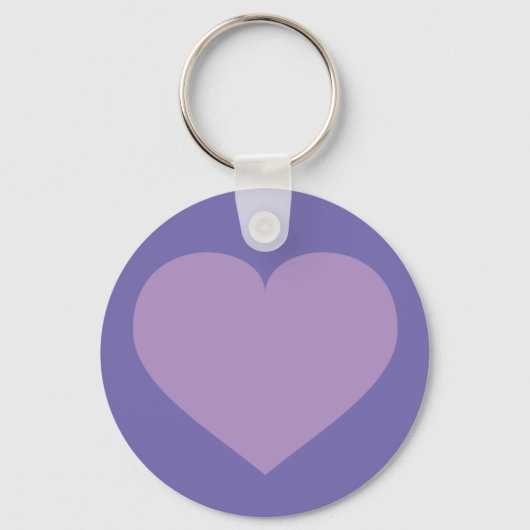 Lavender-hartkeyketen Sleutelhanger (Voorkant)