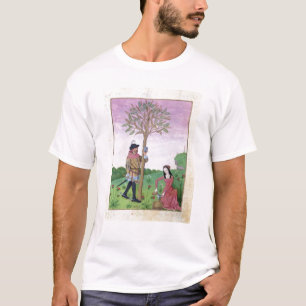Lavender, Hellebore & relatief van komkommer T-shirt