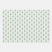Lavender Herb Flower Bundle Patronen Inpakpapier Vel (Voorkant)
