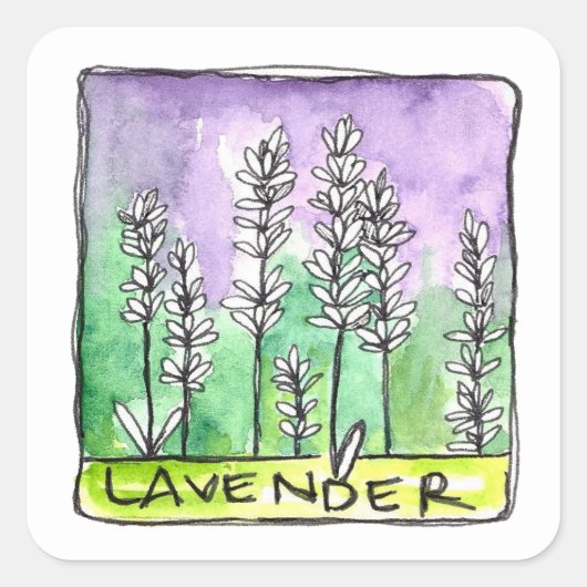 Lavender Herb Tea Blend Étiquette de produit médic (Devant)