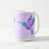 Lavender Hummingbird Mug (Devant droit)